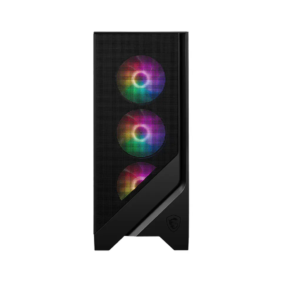Gabinete Gamer MSI MAG FORGE 120A AIRFLOW Panel Vidrio 6Fan ATX 3