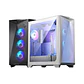 Gabinete Gamer MSI MPG GUNGNIR 300R AIRFLOW White 4Fan E-ATX - Miniatura 1