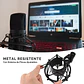Soporte Araña Universal Para Micrófono Condensador Ajustable - Miniatura 5