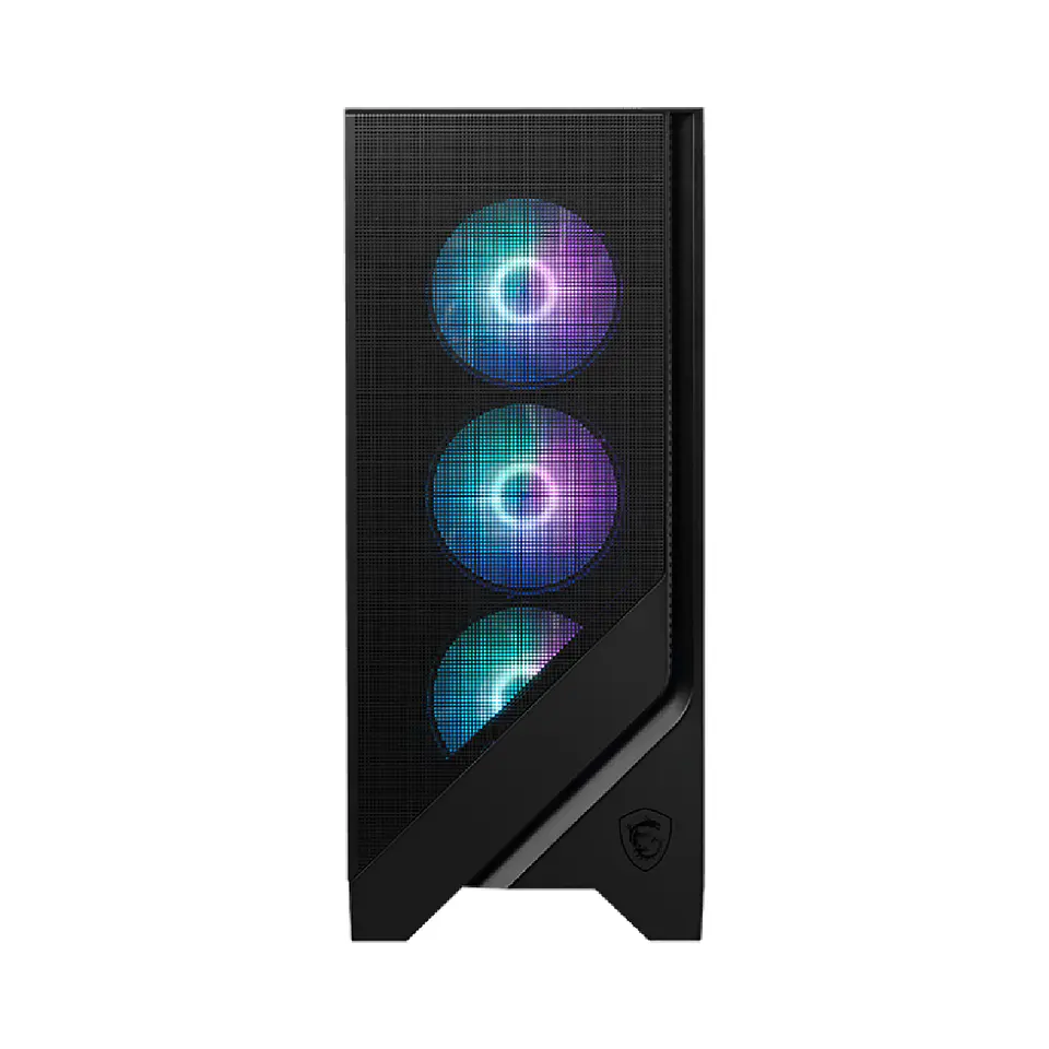 Gabinete Gamer MSI MAG FORGE 321R AIRFLOW Panel Vidrio 4Fan ATX 3