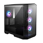 Gabinete Gamer Msi Pano M100R PZ Panel Vidrio 270º 4Fan mATX - Miniatura 1