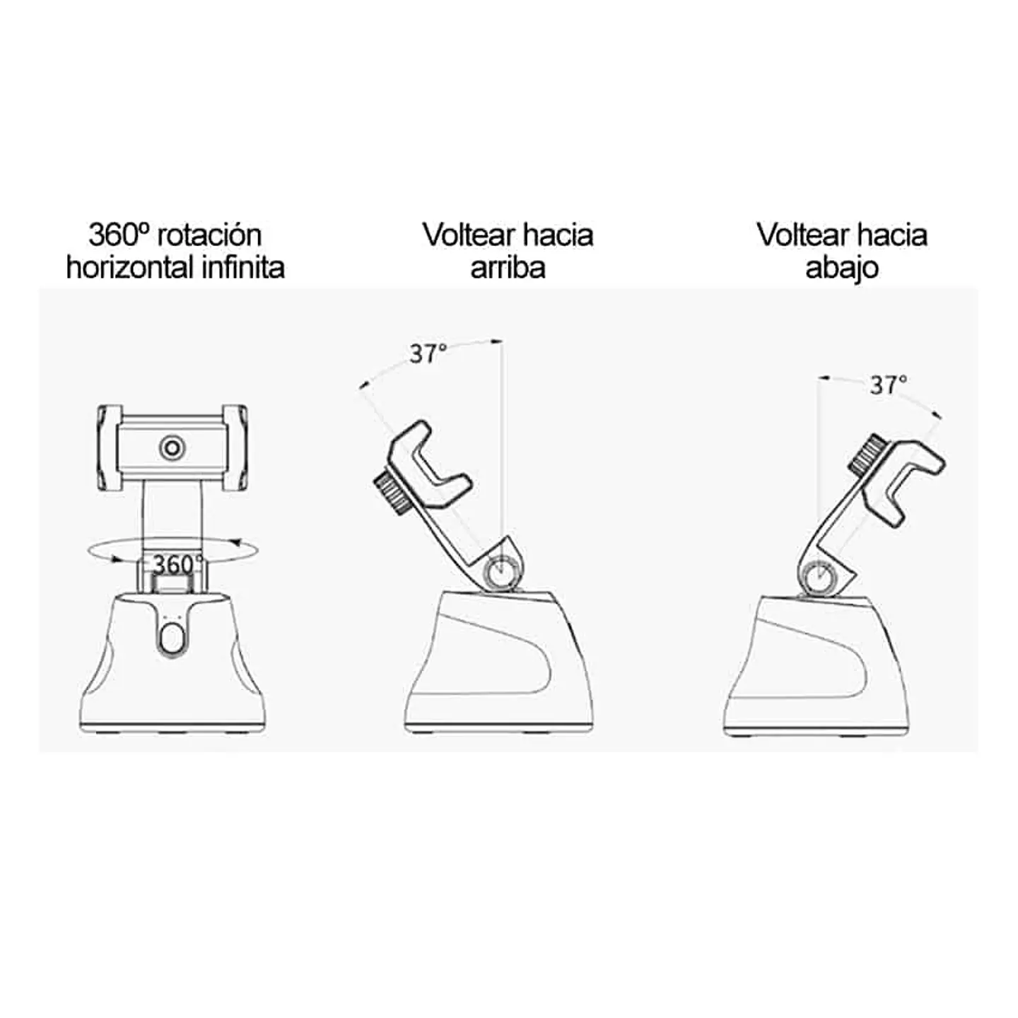 Estabilizador, Seguidor Robot Apai Genie para celular - Selfie Smart 4