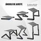 Mesa Laptop Ventilador Notebook Soporte Macbook Fan Cooler - Miniatura 4