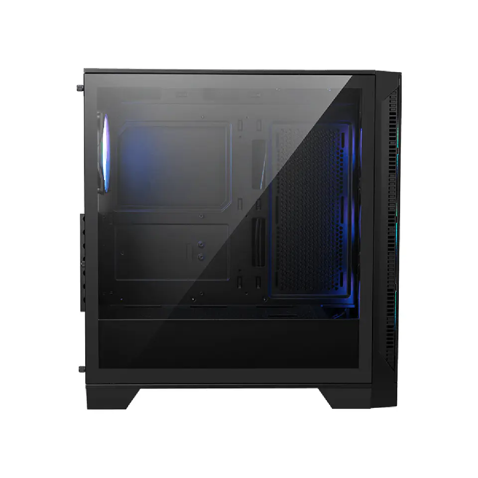 Gabinete Gamer MSI MAG FORGE 321R AIRFLOW Panel Vidrio 4Fan ATX 4