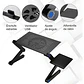 Mesa Laptop Ventilador Notebook Soporte Macbook Fan Cooler - Miniatura 5