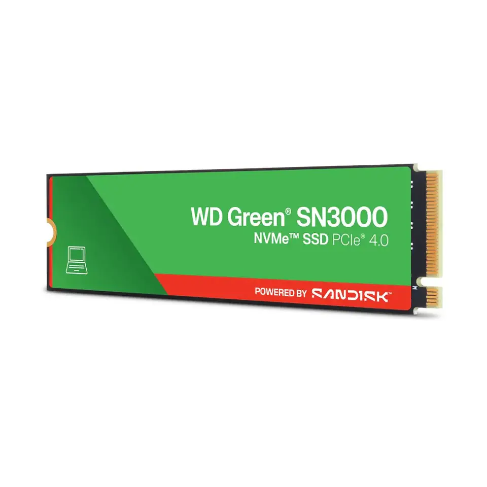 Unidad SSD Western Digital Green SN3000 1TB 5000 MB/s M.2 PciE-4 1