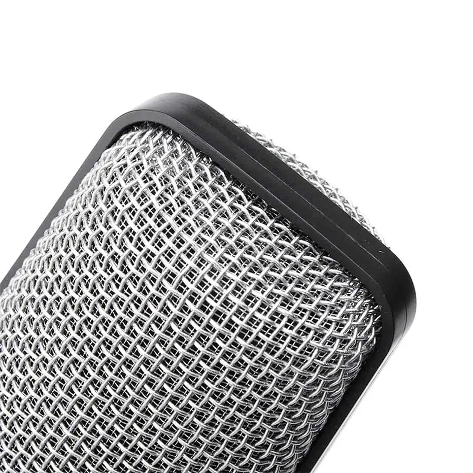Micrófono Condensador Andowl de Estudio con tripode, plug 3.5mm 4