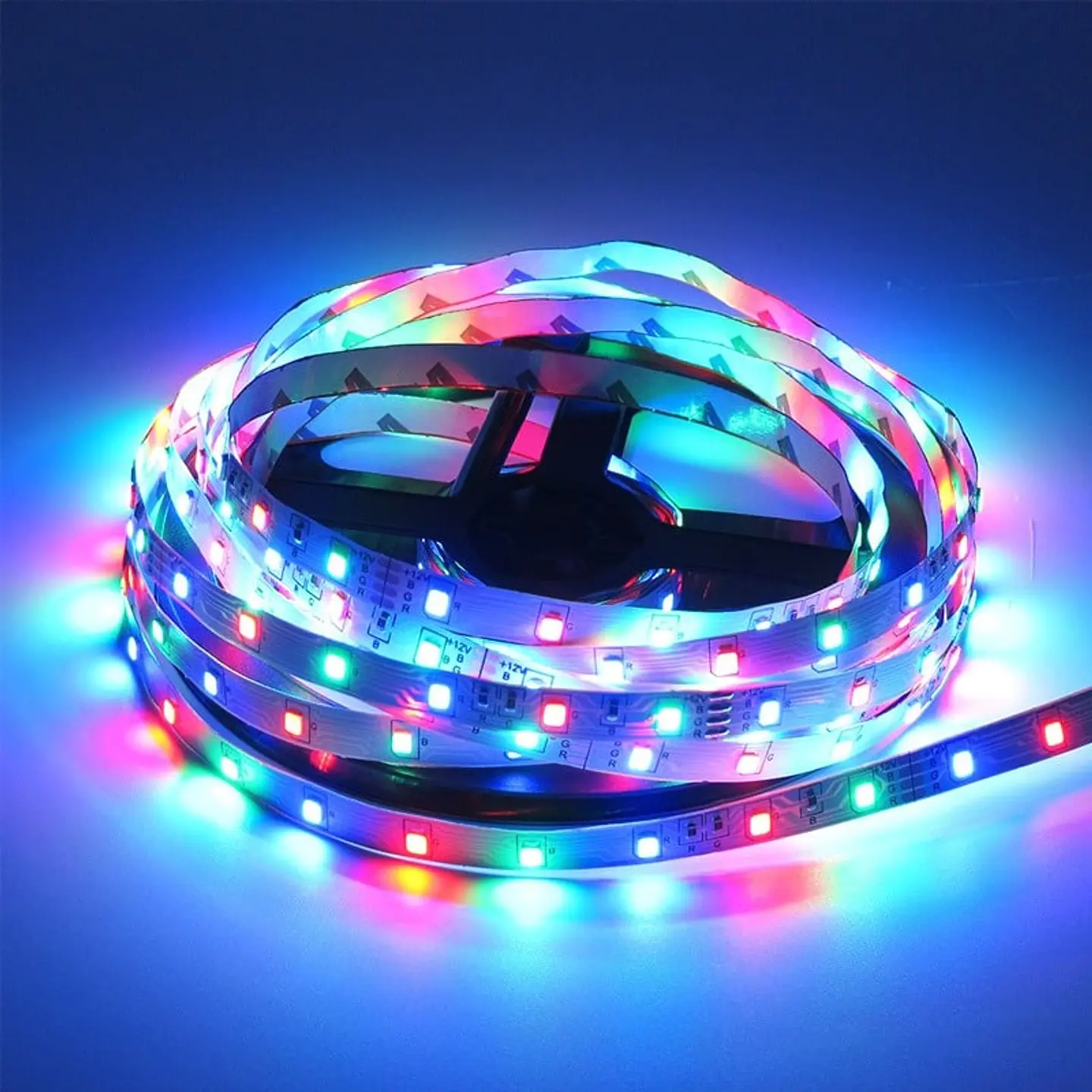 Tira de Luz Led RGB, 5m multicolor 300 led, incluye control 3
