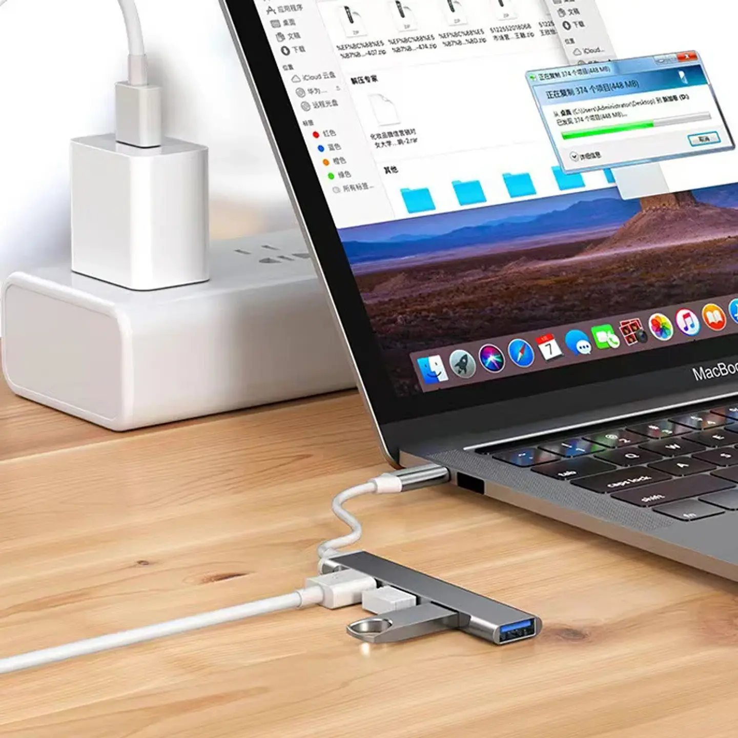 Adaptador Hub Extensor Usb 3.0 a 4 Puertos Usb 5gbsp 4