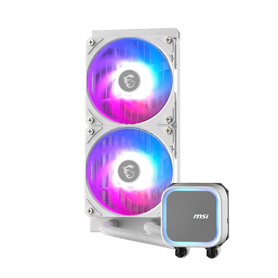 Refrigeración líquida MSI Mag Coreliquid A13 240 ARG, Blanco 1