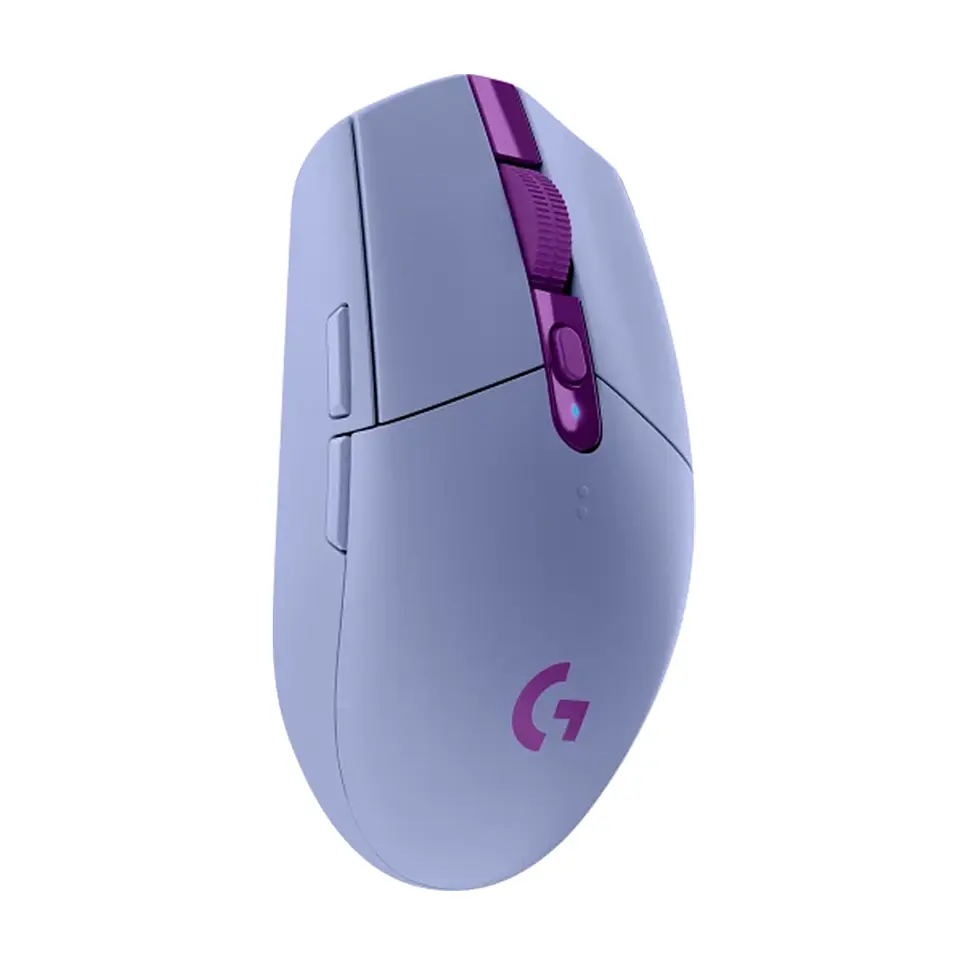 Mouse Wireless Logitech G305, 12.000DPI, 6 botones, Lilac 2