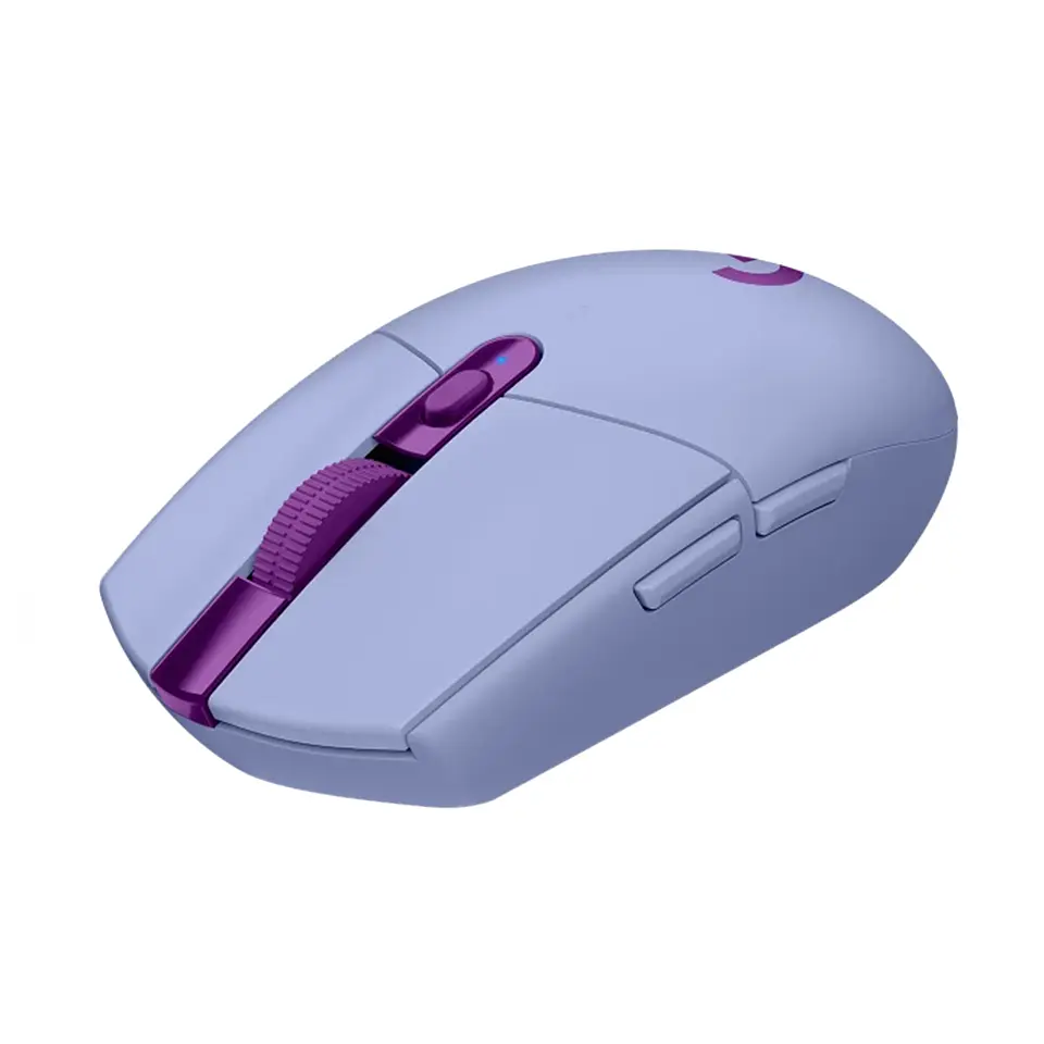Mouse Wireless Logitech G305, 12.000DPI, 6 botones, Lilac 4