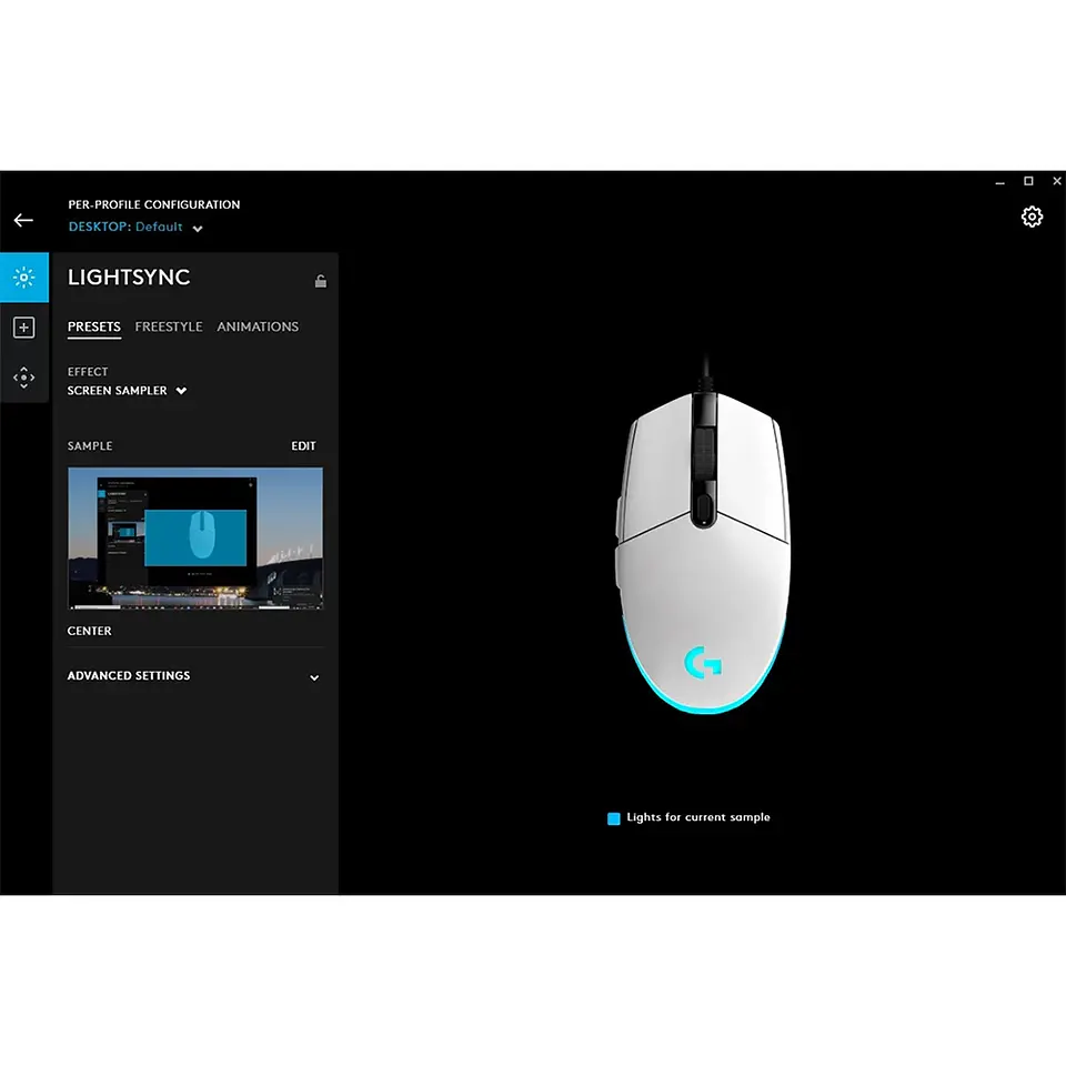 Mouse Logitech G203 RGB Lightsync, 6 botones, 8000DPI, Lila 5
