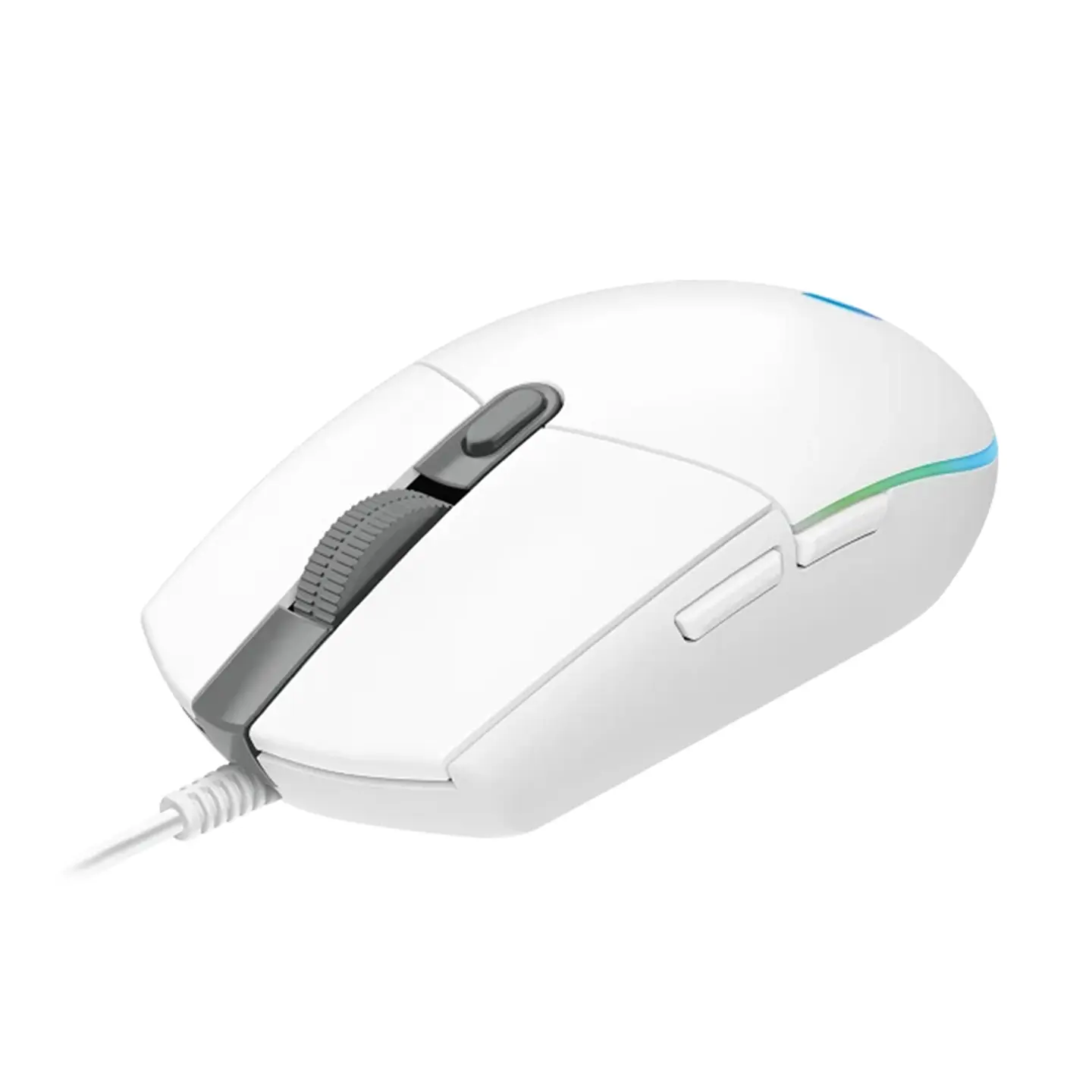Mouse Logitech G203 RGB Lightsync, 6 botones, 8000DPI, Blanco 3