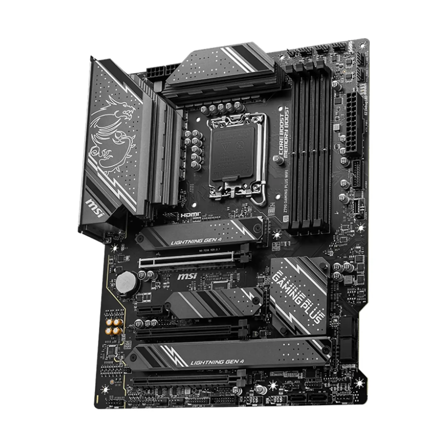 Placa Madre MSI Z790 Gaming Plus Wifi, 4xDDR5, LGA 1700, ATX 2