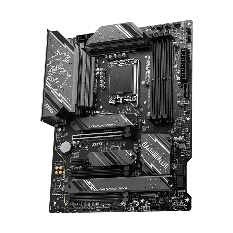 Placa Madre MSI Z790 Gaming Plus Wifi, 4xDDR5, LGA 1700, ATX 2