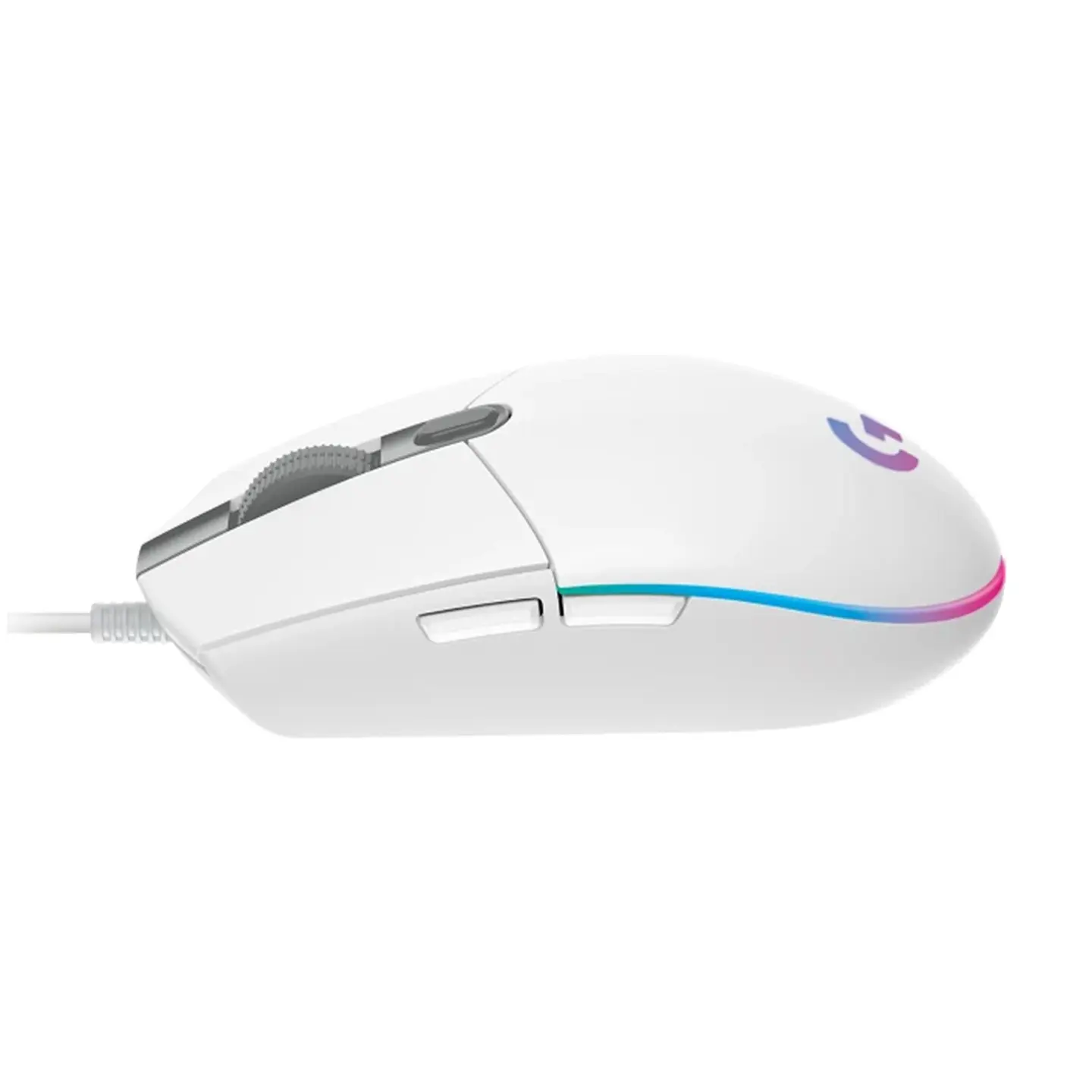 Mouse Logitech G203 RGB Lightsync, 6 botones, 8000DPI, Blanco 4