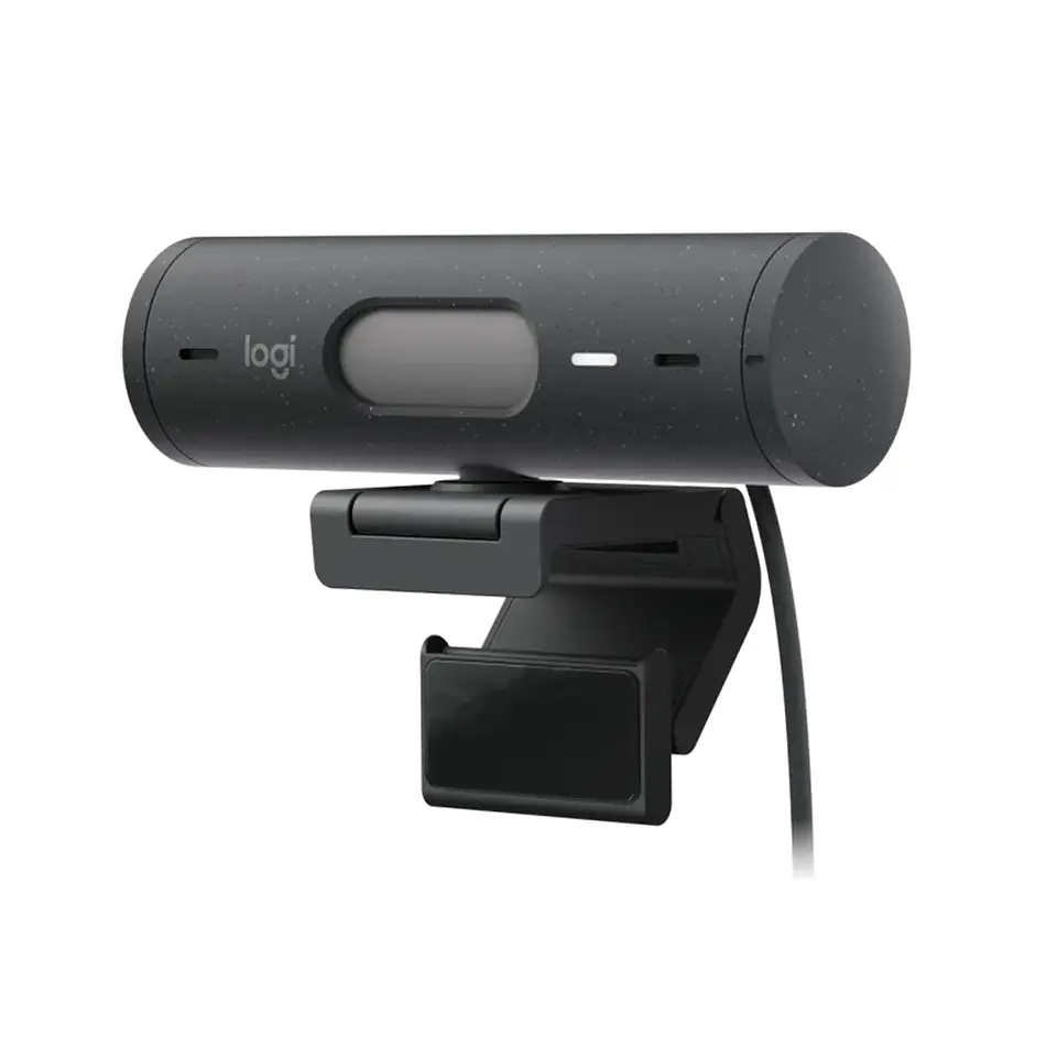 Web Cam Logitech Brio 505, 4K, Encuadre Automático, Grafito 2