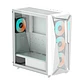 Gabinete Gigabyte C301 Glass, ATX, 4 coolers ARGB, Blanco - Miniatura 2