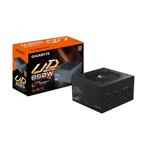 Fuente de Poder Gigabyte 850W UD850GM PG5, 80+ Gold, Modular