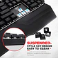 Teclado Gamer Mecánico Gamenote con Apoyamuñeca Switch Blue - KB432L - Miniatura 5