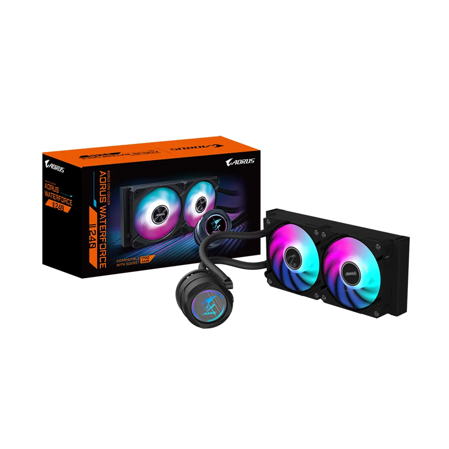 Refrigeración Líquida Aorus Waterforce II 240 G2, Intel/AMD 1