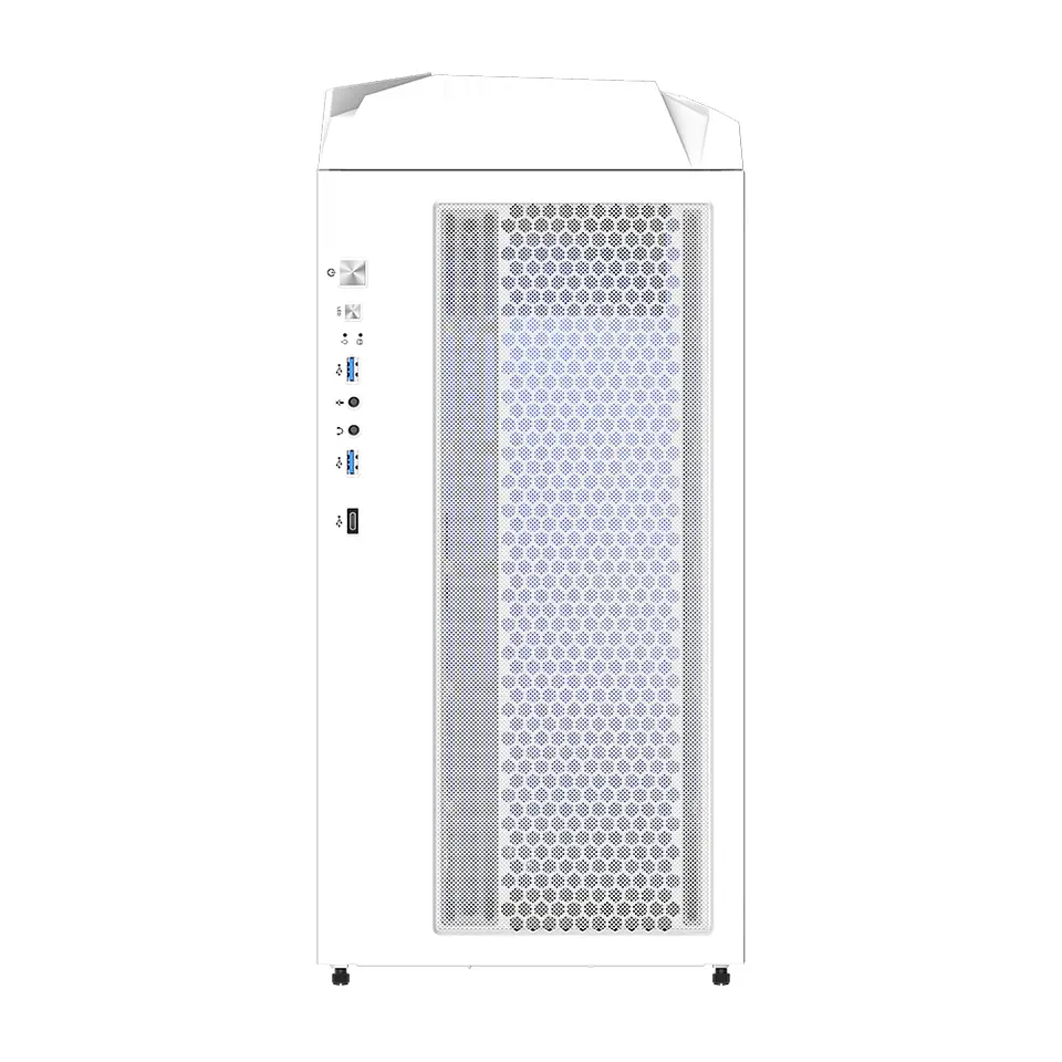 Gabinete Gigabyte C301 Glass, ATX, 4 coolers ARGB, Blanco 7