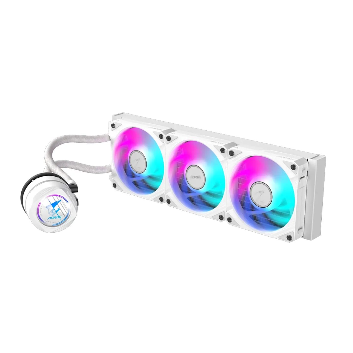 Refrigeración Liquida Aorus Waterforce II 360 Ice, Blanco 2