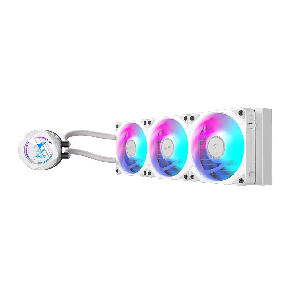 Refrigeración Liquida Aorus Waterforce II 360 Ice, Blanco 3