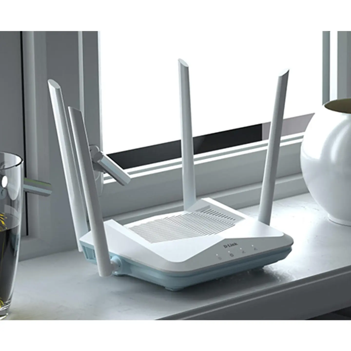 Router Inteligente Wifi D-Link R15 AX1500 Wi-Fi 6 AI 4