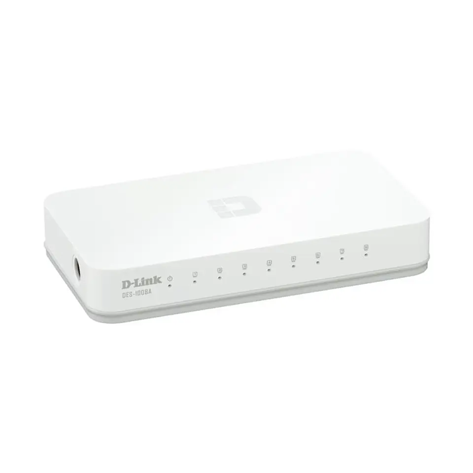 Switch D-Link DES-1008C 8 puertos Fast Ethernet 10/100 Mbps 1