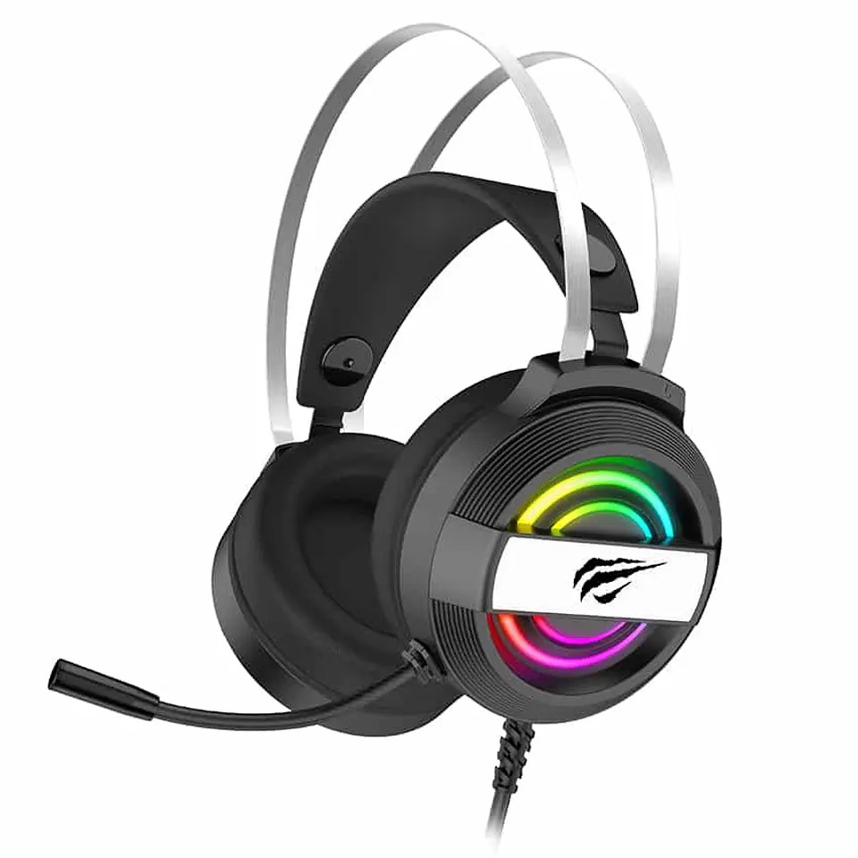 Audífono gamer Gamenote - H2026D - entrada 2 x 3.5mm + USB 1