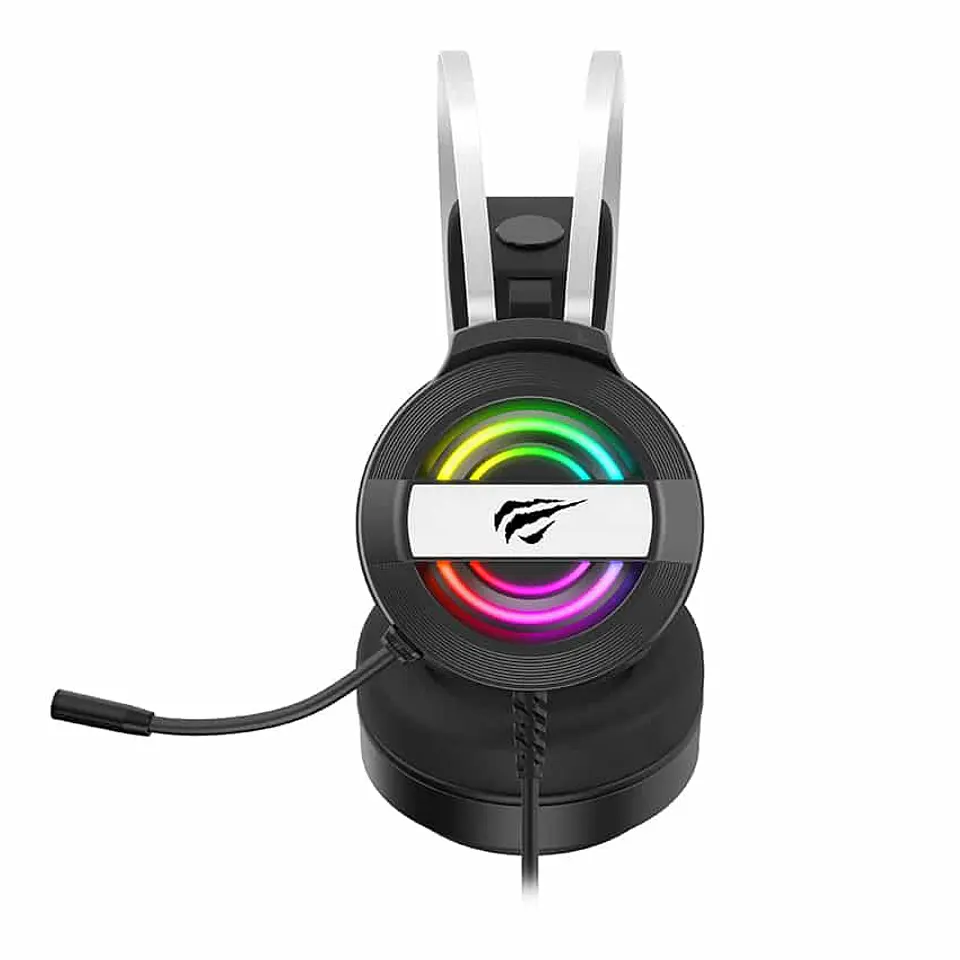 Audífono gamer Gamenote - H2026D - entrada 2 x 3.5mm + USB 2