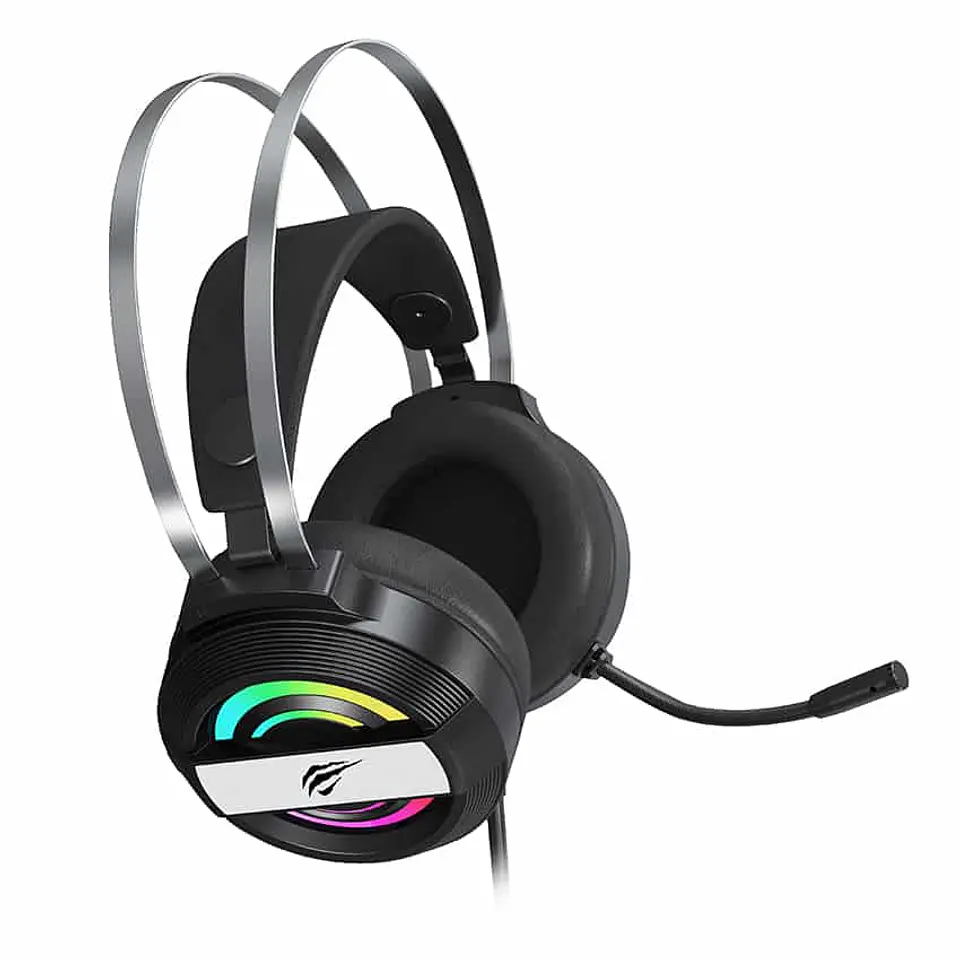 Audífono gamer Gamenote - H2026D - entrada 2 x 3.5mm + USB 4
