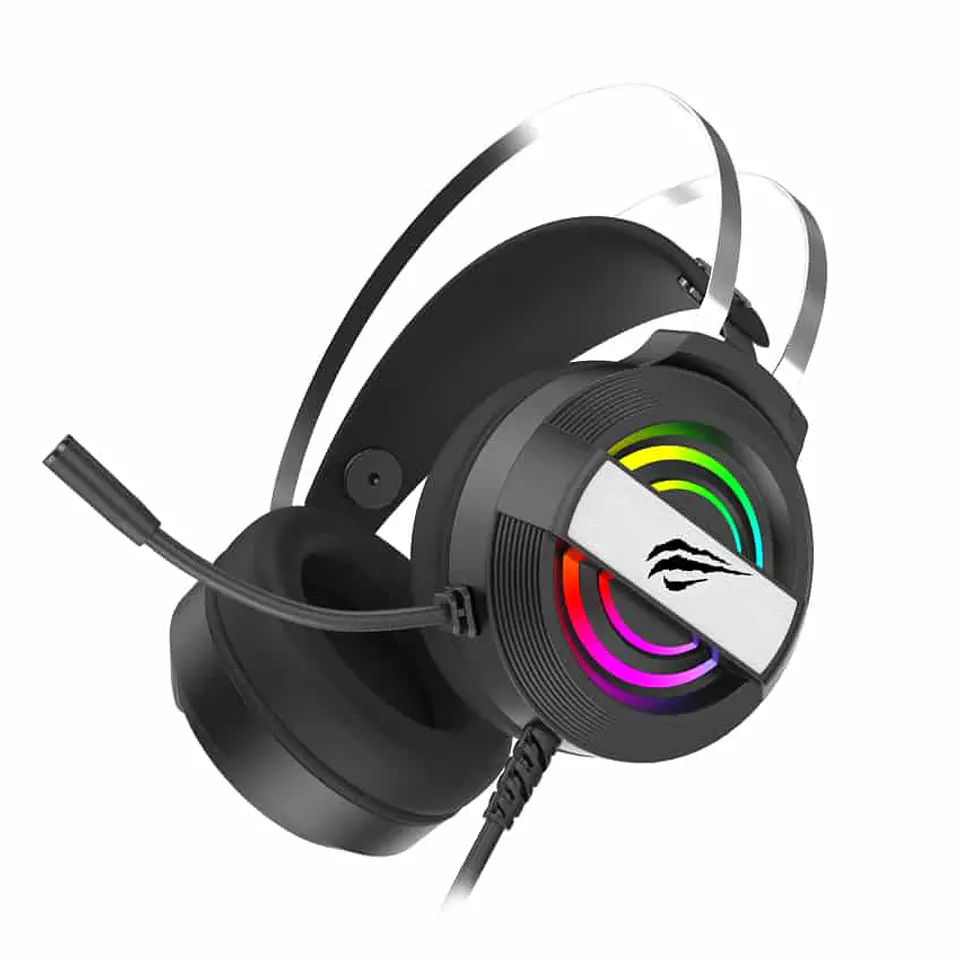 Audífono gamer Gamenote - H2026D - entrada 2 x 3.5mm + USB 5
