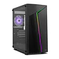 Gabinete Nox Infinity Zeta ARGB mATX, Panel Vidrio, 1 cooler - Miniatura 1