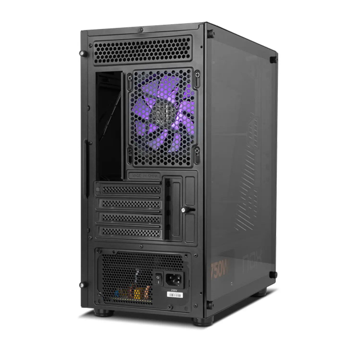 Gabinete Nox Infinity Zeta ARGB mATX, Panel Vidrio, 1 cooler 2