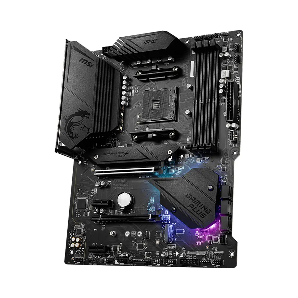 Placa Madre Msi MPG B550 Gaming Plus, ATX, AM4, Pcie 4.0 3