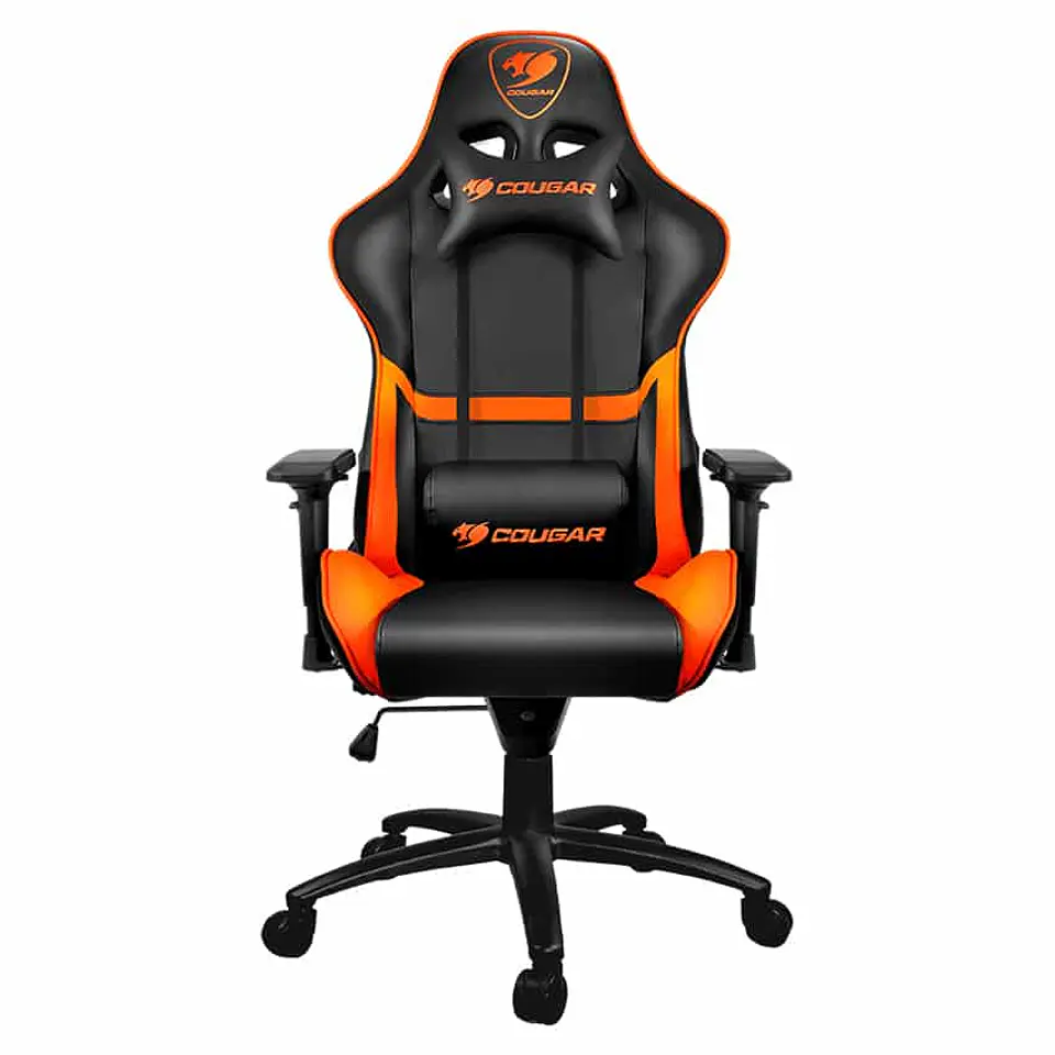 Silla Gamer Cougar Armor - Negro/naranja 1