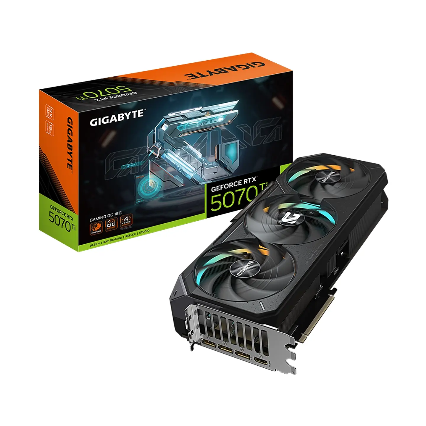 Tarjeta de Video Gigabyte RTX 5070 Ti Gaming OC 16G GDDR7 1