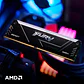 Memoria RAM Kingston Fury Beast 32GB DDR4 3200MT/s CL16 RGB DIMM BK - Miniatura 3