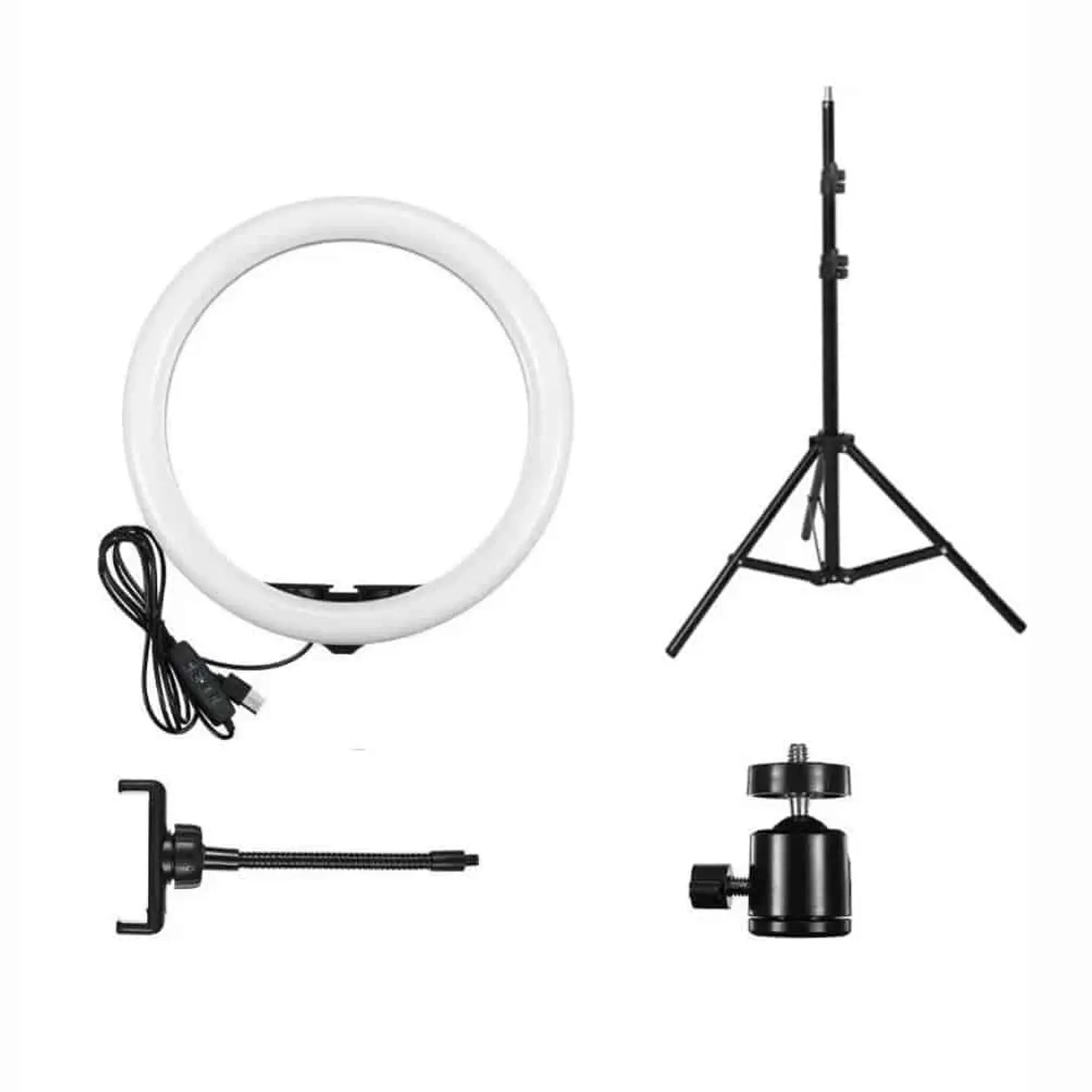 Súper oferta TikToker: Aro 26cm + trípode regulable hasta 65cm 2