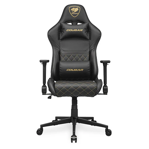 Silla Gamer Cougar Armor One V2 Gold, Brazos 4D, 180° 120Kg