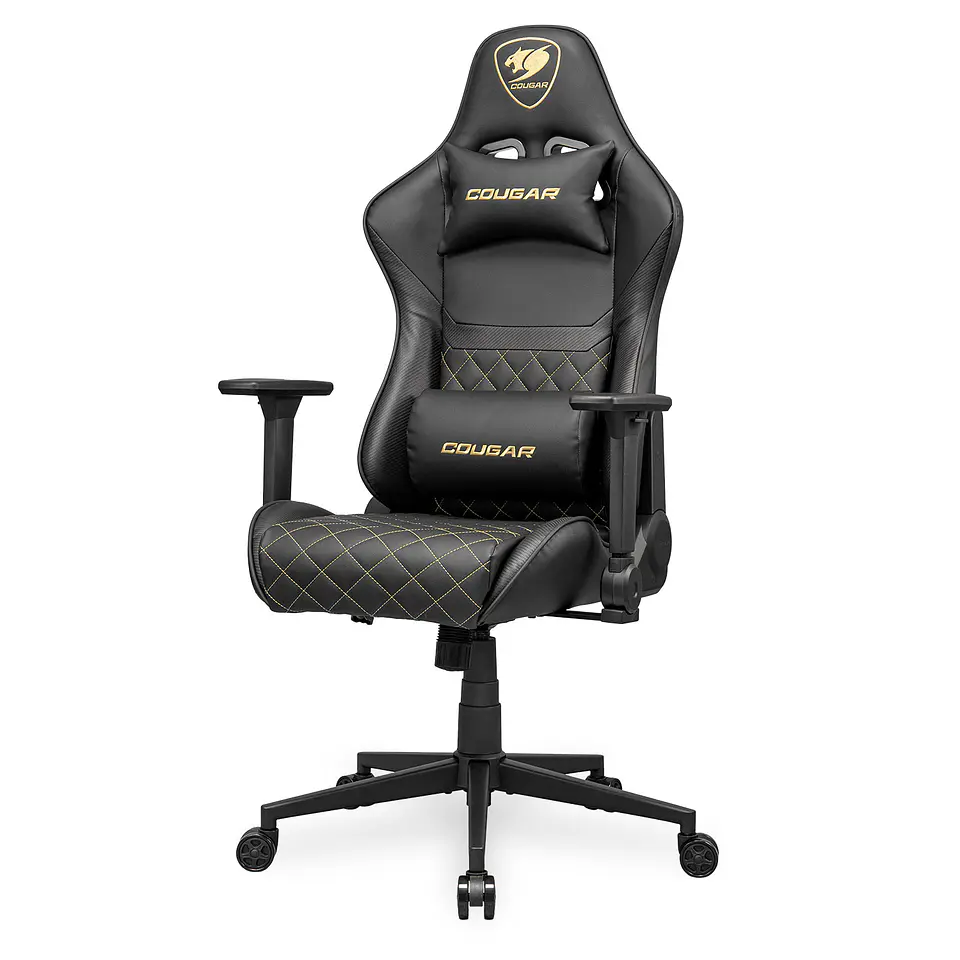 Silla Cougar Armor One V2, Brazos 4D, 120KG reales, Gold 3