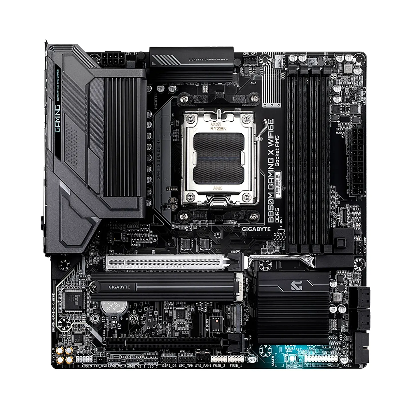 Placa Madre Gigabyte B850M Gaming X WF6E, AMD B850 AM5, DDR5 2