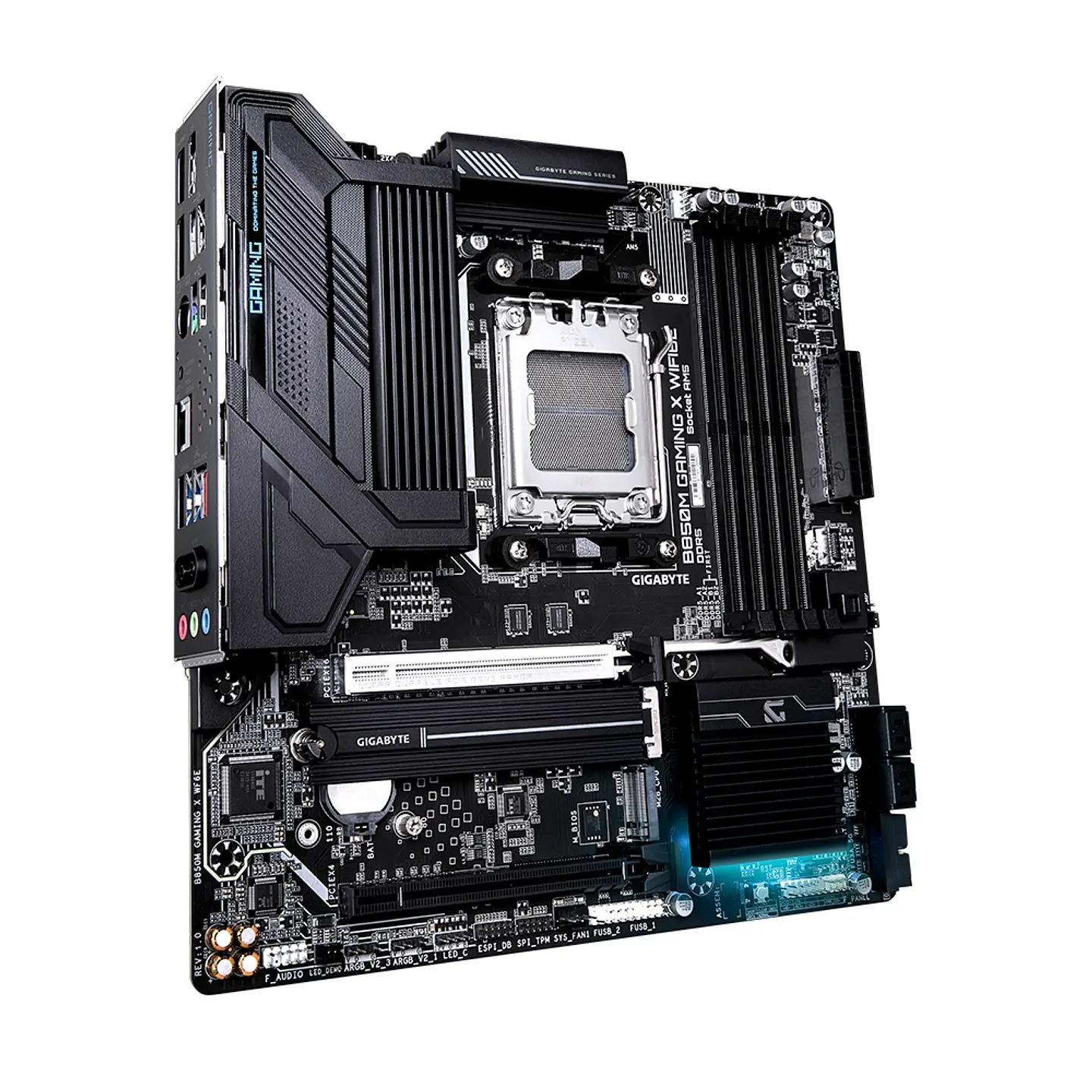 Placa Madre Gigabyte B850M Gaming X WF6E, AMD B850 AM5, DDR5 3