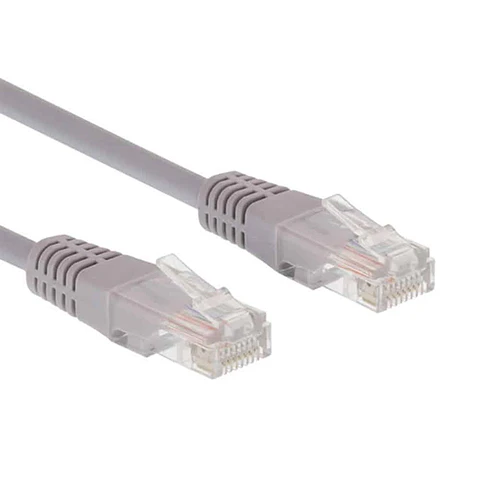 Cable de Red Cat6 Patch Cord RJ45 2 Metros Gris 