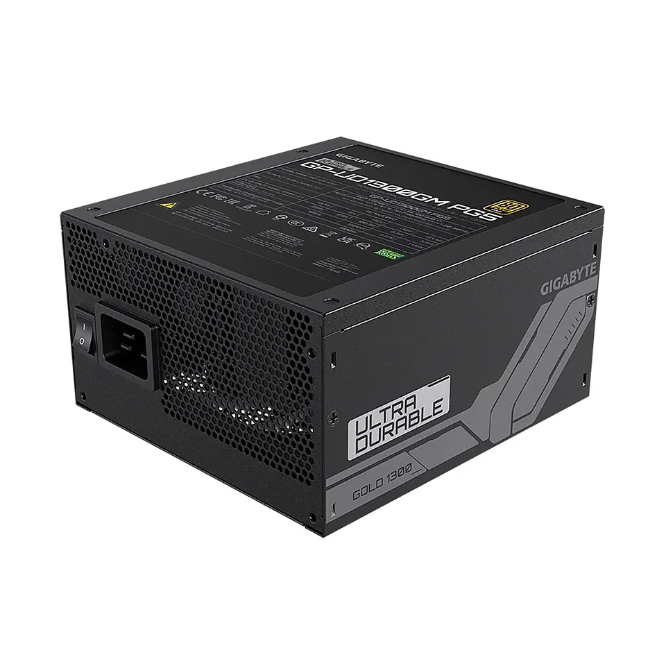 Fuente de Poder Gigabyte 1300W UD1300GM PG5, 80+ Gold, Modular 5