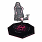Alfombra Kronos Gaming para Silla - PINK - Miniatura 2