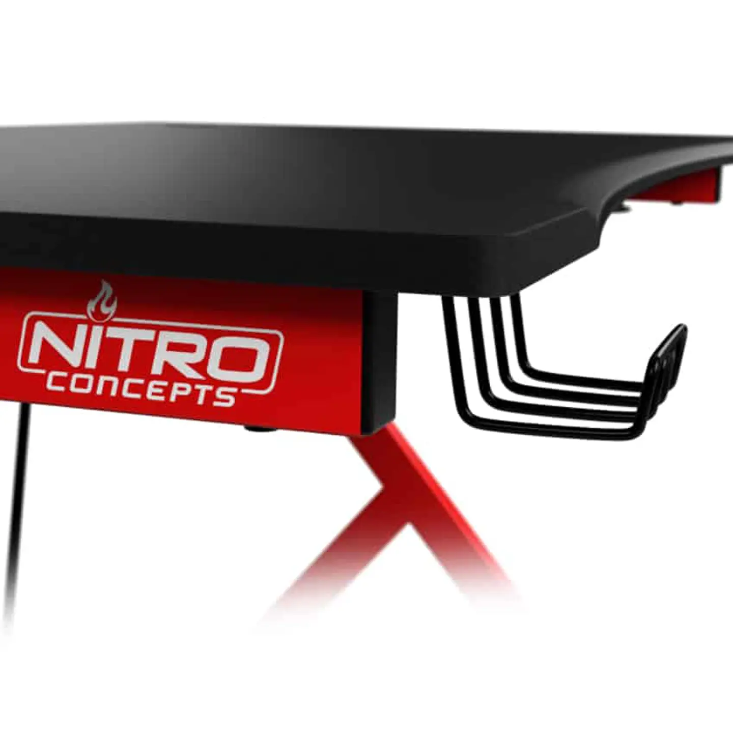 Escritorio Gamer Nitro Concepts D12 BLACK/RED 4